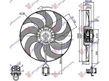 VENTILATOR (MOTORELISA)... za Opel Astra J za 2013. god.