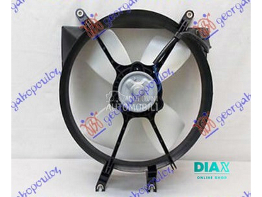 VENTILATOR HLADNJAKA KOMPLET za Honda Civic od 1999. do 2000. god.