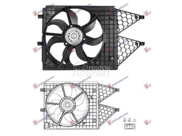 VENTILATOR KOMPLET za Seat Ibiza od 2015. do 2017. god.