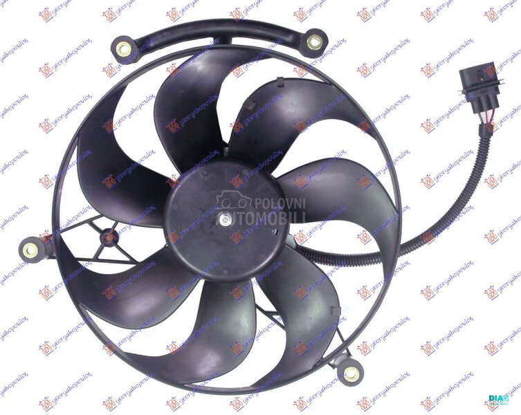 VENTILATOR HLADNJAKA KOMPLET (