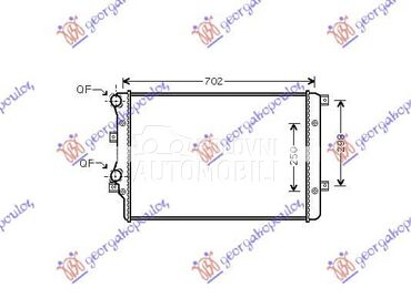 HLADNJAK MOTORA 1.4 TSi... za Volkswagen Scirocco od 2014. do 2017. god.