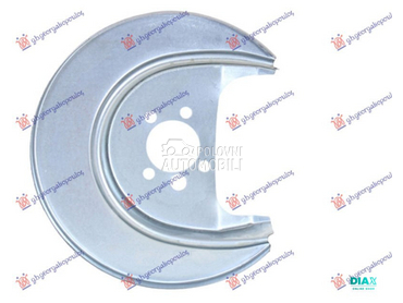 ZASTITA ZADNJEG KOCIONOG DISKA za Škoda Fabia od 1999. do 2007. god.