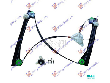 PODIZAC PREDNJEG PROZORA MEHAN za Volkswagen Polo od 2005. do 2009. god.