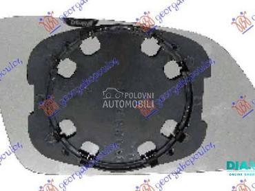 STAKLO RETROVIZORA (ASFERICNO) za Volkswagen Polo od 2002. do 2005. god.