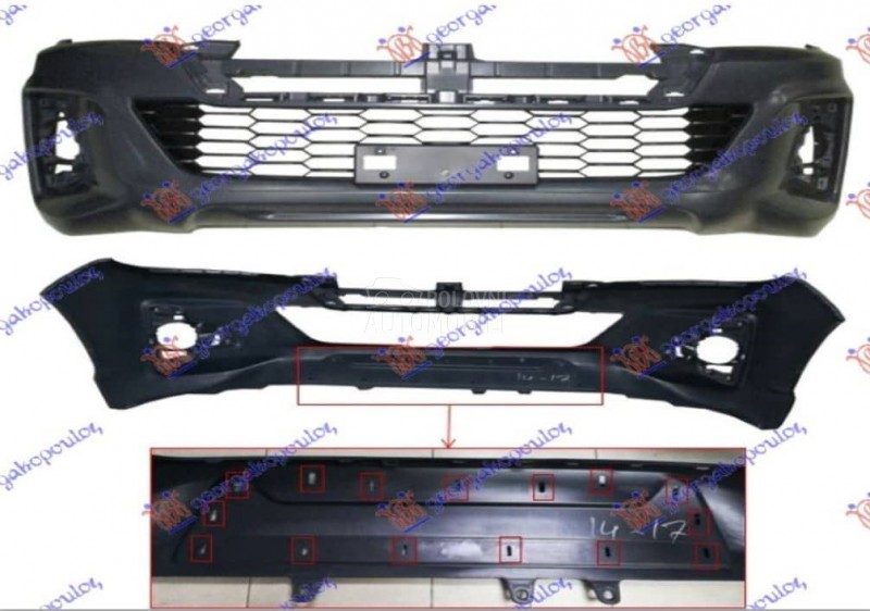 PREDNJI BRANIK 4WD 18-