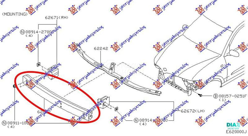 SINA PREDNJEG BRANIKA (JAPAN)