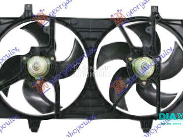 VENTILATOR (DUPLI) KOMPLET (BE za Nissan Almera od 2000. do 2006. god.
