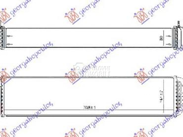 HLADNJAK INTERKULERA 3.0... za Audi A6 od 2014. do 2018. god.