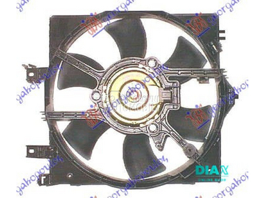 VENTILATOR KOMPLET (1.6/2.0 BE za Nissan Primera od 1999. do 2001. god.
