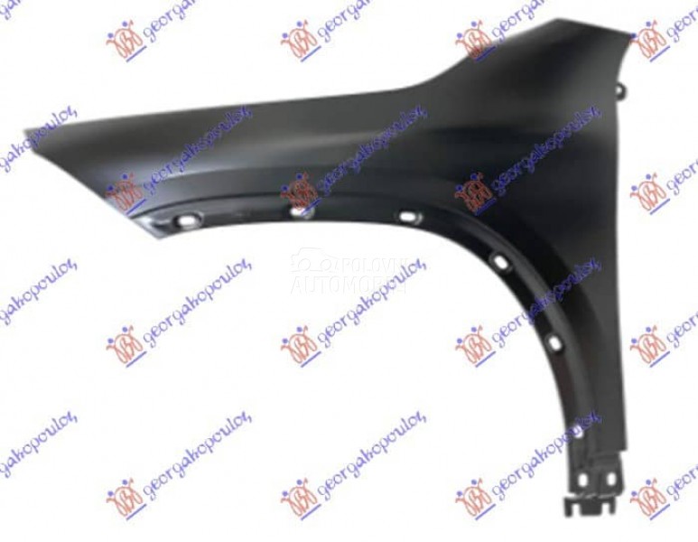 KRILO ALUMINIJUM Levo