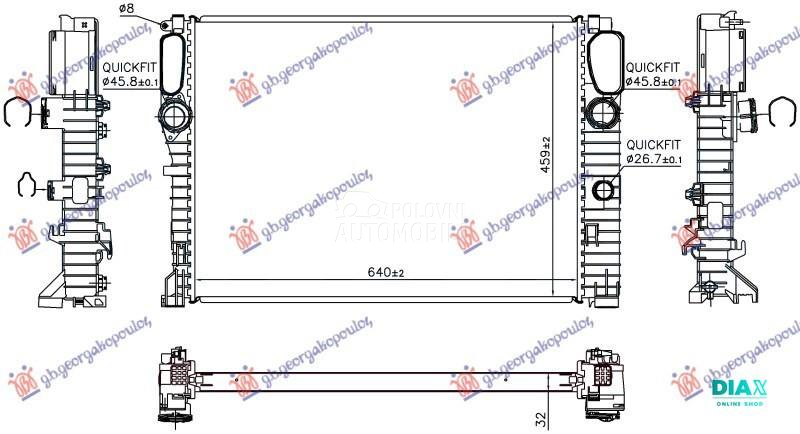 HLADNJAK MOTORA 3.0 DIZEL - 5.
