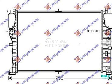 HLADNJAK MOTORA 5.5/6.2 BENZIN za Mercedes Benz CLK Klasa od 2002. do 2009. god.