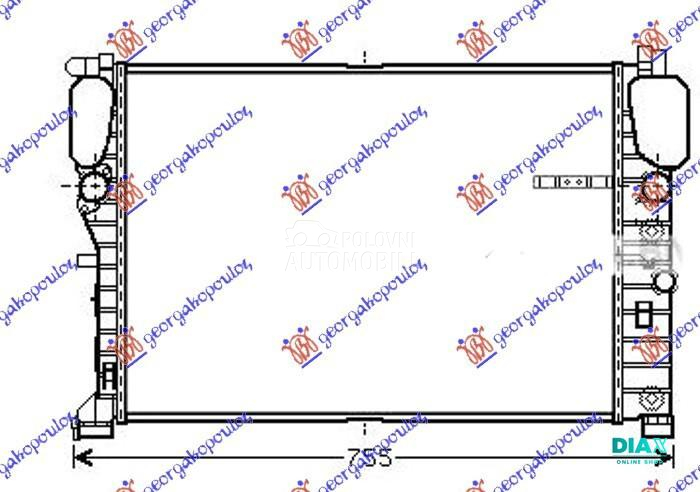 HLADNJAK MOTORA 5.5/6.2 BENZIN