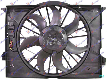 VENTILATOR (BENZIN/DIZEL) (540 za Mercedes Benz E Klasa od 2002. do 2009. god.