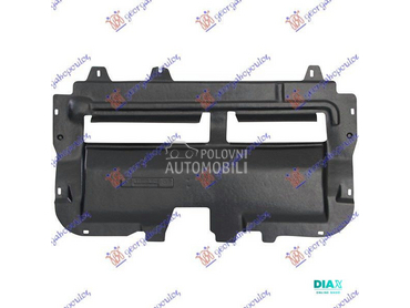 ZASTITA MOTORA PREDNJA PLASTIC za Citroen C3 od 2002. do 2010. god.