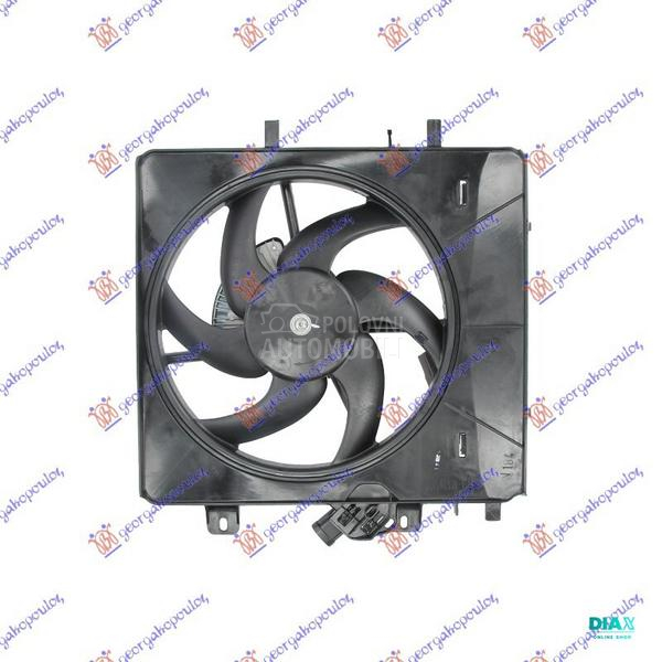 VENTILATOR KOMPLET (2 KABLA) (