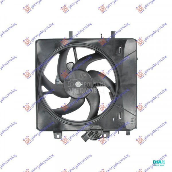 VENTILATOR KOMPLET (2 KABLA) (