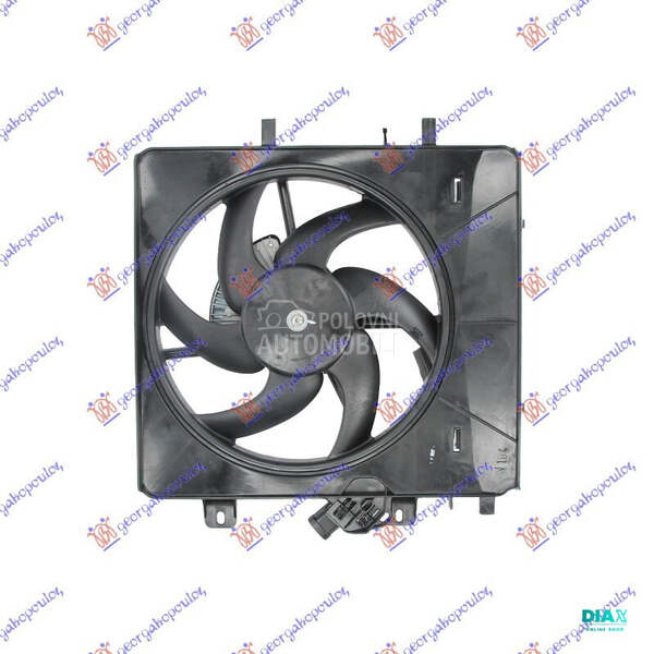 VENTILATOR KOMPLET (2 KABLA) (