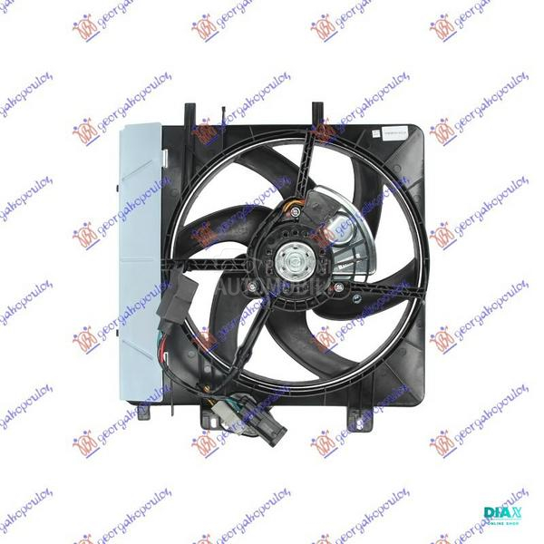 VENTILATOR KOMPLET (2 KABLA) (