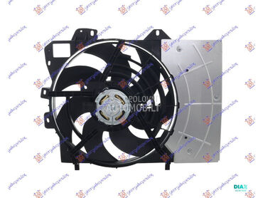 VENTILATOR KOMPLET (1 KONEKTOR za Citroen C2 od 2008. do 2010. god.