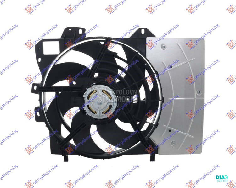 VENTILATOR KOMPLET (1 KONEKTOR