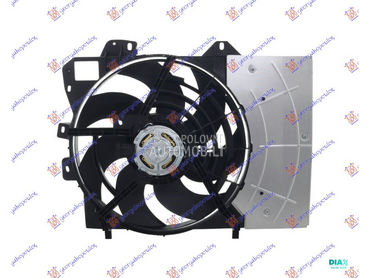 VENTILATOR KOMPLET (1 KONEKTOR za Citroen C3 pluriel od 2003. do 2010. god.