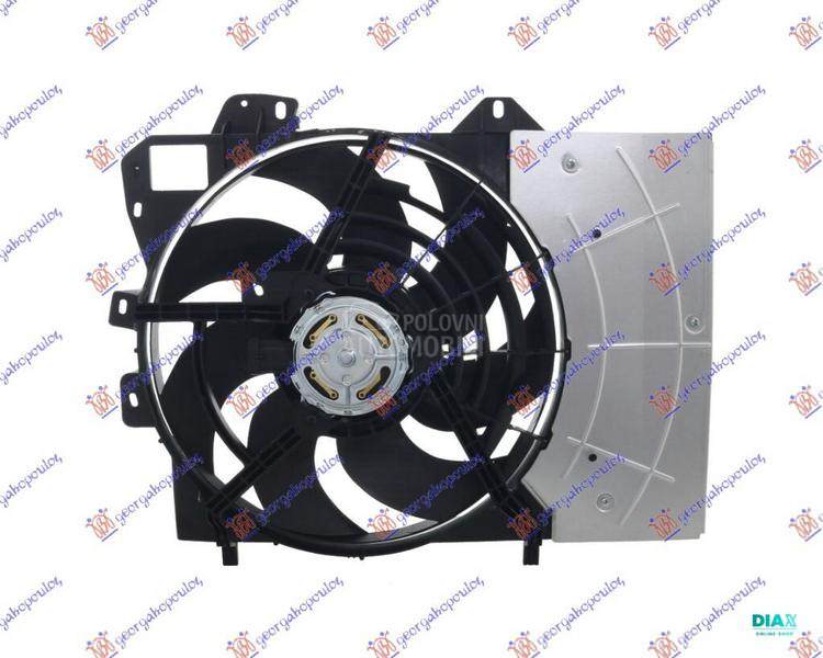 VENTILATOR KOMPLET (1 KONEKTOR