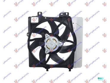 VENTILATOR KOMPLET (1 KABL) (3 za Peugeot 1007 od 2005. do 2009. god.