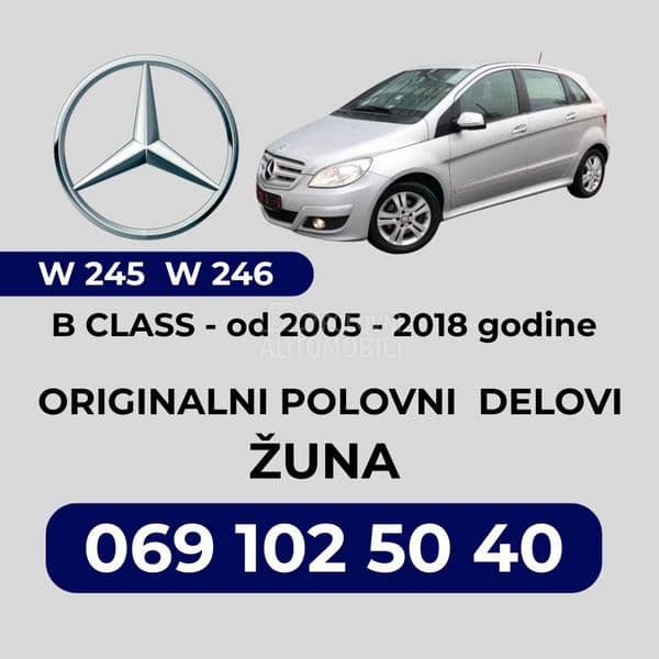 Mercedes Benz B Klasa -  kompletan auto u delovima
