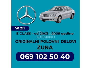 Mercedes Benz E Klasa -  kompletan auto u delovima
