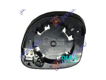 STAKLO RETROVIZORA SA GREJACEM za Citroen C3 od 2002. do 2010. god.