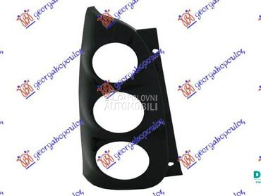 OKVIR STOP LAMPE CRNI -2002 (U za Smart ForTwo od 1998. do 2007. god.