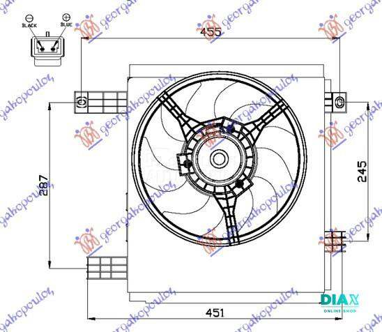 VENTILATOR (BENZIN/DIZEL)