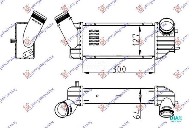 HLADNJAK INTERKULERA 2.0 HDi D