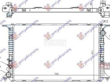 HLADNJAK MOTORA 4.0 TFSi... za Audi A8 od 2009. do 2013. god.