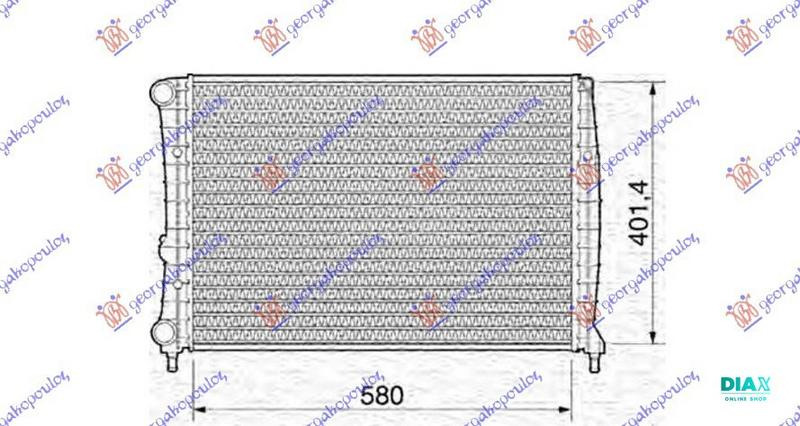 HLADNJAK MOTORA 1.8/2.0 16V 2.