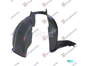 POTKRILO PLASTICNO za Citroen C2 od 2008. do 2010. god.