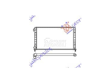 HLADNJAK MOTORA 1.2 1.6i... za Fiat Doblo od 2005. do 2009. god.