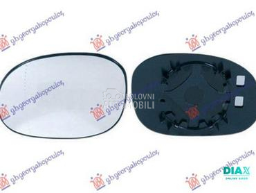 STAKLO RETROVIZORA (ASFERICNO) za Citroen C2 od 2003. do 2008. god.