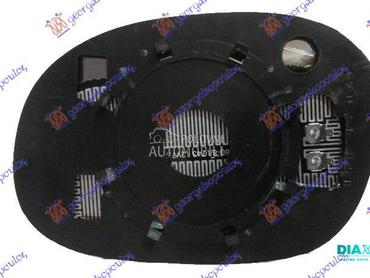 STAKLO RETROVIZORA SA GREJACEM za Citroen C2 od 2003. do 2008. god.