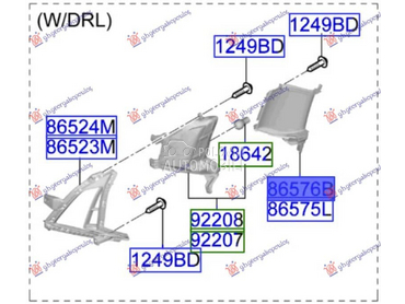 USMERIVAC VAZDUHA PREDNJEG... za Hyundai i20 za 2024. god.