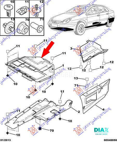 ZASTITA MOTORA (DIZEL) PLASTIC