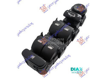 PREKIDAC U PREDNJIM VRATIMA (4 za Citroen C5 od 2004. do 2008. god.