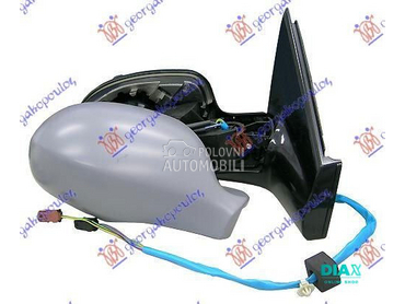 RETROVIZOR ELEKTRICNI SA GREJA za Citroen C5 od 2004. do 2008. god.