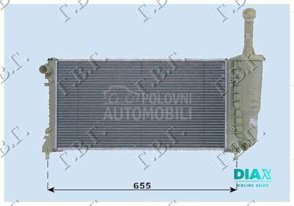 HLADNJAK MOTORA 1.4CC 16V (58x