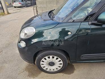 Levo krilo zeleno 390/B za Fiat 500L od 2013. do 2020. god.
