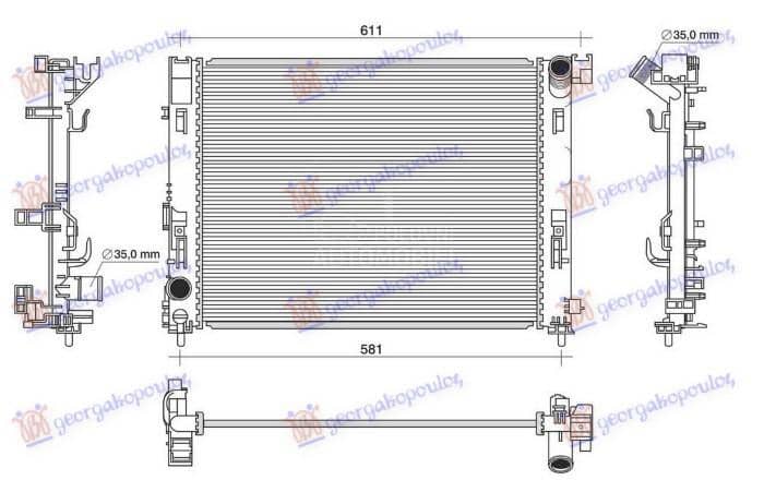 HLADNJAK MOTORA 0.9 IG-T...