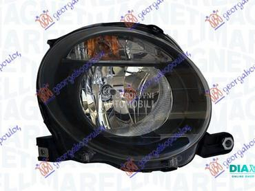 FAR ELEKTRICNI CRNI (MARELLI) za Fiat 500 od 2007. do 2015. god.