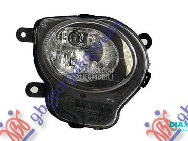 DNEVNO SVETLO CRNO (H1/W21) (M za Fiat 500 od 2007. do 2015. god.