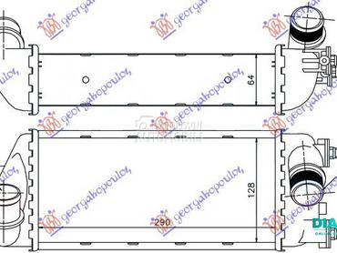 HLADNJAK INTERKULERA 1.3 JTD - za Fiat Panda od 2012. do 2025. god.